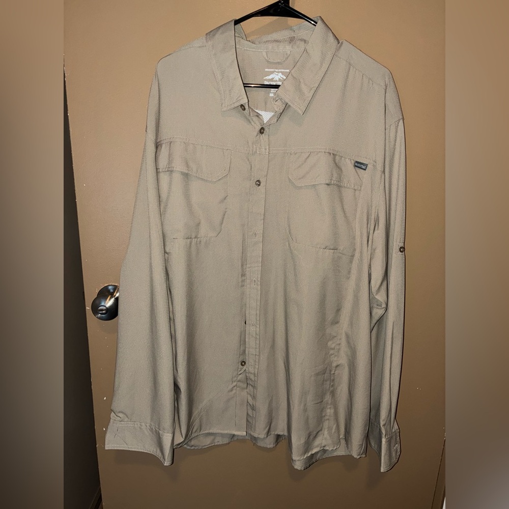 Pacific Trail Men's Long Sleeve Shirt - Tan
